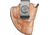 DeSantis Summer Heat Leather IWB Holster, S&amp;W J Frame 2in-2 1/4in, Right Hand, Plain, Tan, 045TA02Z0