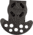DeSantis Tap-Out Plain Clothes Paddle, Black Y61ZZZZZ0