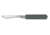 Dexter Outdoors Basics 4 in Stainless Scallop Knife, White Handle, P10884
