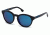 Diesel DL0115 Sunglasses - Shiny Black Frame Color, Blue Mirror Lens Color