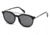 Diesel DL0188 Sunglasses - Shiny Black Frame Color, Smoke Lens Color