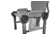 Disc-O-Bed Outfitter Chair, Grey, 51029