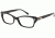 Diva 5415 Eyeglass Frames, Female, Black-Gold Frame, 53-18-140 5415-97A