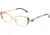 Diva 5433 Eyeglass Frames, Female,, Brown-Leopard-Gold Frame, 51-16-130 5433-854E