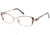 Diva 5433 Eyeglass Frames, Female,, Wine-Gold-Violet Frame, 51-16-130 5433-123