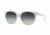 DKNY DY4128 Progressive Prescription Sunglasses DY4128-36798G-56 - Lens Diameter 56 mm, Frame Color Opal White