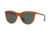 DKNY DY4162 Progressive Prescription Sunglasses DY4162-373271-52 - Lens Diameter 52 mm, Frame Color Transparent Amber