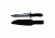 Survivor Black Handle Hunting Knife HK 1036
