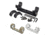 DNZ CVA Rifle 1 Inch Scope Tube Mounts, Black, Camo, Silver