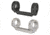 DNZ Products 1 Inch Medium Mounts for Thompson Center Contender Handguns, Black, Silver