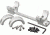 DNZ Products Game Reaper Scope Mount - Browning X Bolt Long Action, Medium Ring, 30 mm Tube, Silver, 96500s