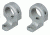 DNZ Products Hunt Masters Two Piece Mounts - Savage Round Receiver/Axis/Stevens 200, High Ring, 1 in Tube, 2 Screws, Silver, SW1H2S