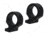 DNZ Products Hunt Masters Scope Mount - Howa 1500, Remigton 700/721/722/725, Ambidextrous Hand, Extra Low Ring, 1 in Tube, Black Matte, 701XL2