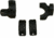 DNZ Products Hunt Masters Scope Mount - Browning T-Bolt, Marlin XT, Savage B17, Savage 93R17, Low Ring, 1 in Tube, Black Matte, RF1L2