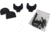 DNZ Products Hunt Masters Scope Mount - Cooper M22/M22ML, M53, M54, M92, Medium Ring, 1 in Tube, Black Matte, CF1M2