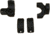 DNZ Products Hunt Masters Scope Mount - Browning T-Bolt, Marlin XT, Savage B17, Savage 93R17, High Ring, 1 in Tube, Black Matte, RF1H2