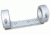 DNZ Products Game Reaper Scope Mount - Genesis, Medium Ring, 1 in Tube, Silver, 71700S