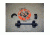 DNZ Products Game Reaper Scope Mount - Tikka T3, Low Ring, 1 in Tube, Black Matte, 14550