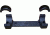 DNZ Products Game Reaper Scope Mount - Ruger 10/22, Low Ring, 1 in Tube, Black Matte, 11080