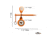 Do All Outdoors Double Tree Spinner, Orange, 0.177, TSPGD