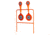 Do All Outdoors Rebar Double Spinner, Orange, 0.22, SPH815
