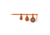Do All Outdoors Triple Tree Spinner, Orange, 0.177, TSPGT