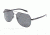 Dolce&amp;Gabbana BASALTO DG2133 Sunglasses 110687-60 - Matte Black/Gunmetal Frame, Grey Lenses