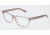 Dolce&amp;Gabbana BLOCK HINGE DG3157 Progressive Prescription Eyeglasses 2696-53 - Transparent Gray Frame, Demo Lens Lenses