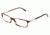 Dolce &amp; Gabanna DG3096 #1729 - Striped Brown Frame, Demo Lens Lenses