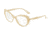 Dolce&amp;Gabbana DG3264 Eyeglass Frames 3084-52 - Beige Horn Frame