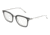 Dolce&amp;Gabbana DG3319 Bifocal Prescription Eyeglasses, 50mm, Black On Crystal, DG3319-675-50-BI