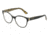 Dolce&amp;Gabbana DG3322F Eyeglass Frames 3235-54 - Black On Leo Glitter Gold