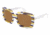 Dolce &amp; Gabanna DG4035 #842/F9 - Violet Striped Brown Mirror Bronze Frame