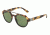 Dolce&amp;Gabbana DG4313 Sunglasses 314352-50 - Light Havana Black Frame, Green Lenses