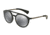 Dolce&amp;Gabbana DG6101 Single Vision Prescription Sunglasses DG6101-501-6G-53 - Lens Diameter 53 mm, Frame Color Black/matte Gunmetal