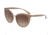 Dolce&amp;Gabbana DG6113 Progressive Prescription Sunglasses, 55mm, Transparent Brown, DG6113-315913-55-PRO