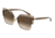 Dolce&amp;Gabbana DG6126 Sunglasses 537413-60 - , Brown Gradient Lenses