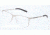 Dolce&amp;Gabbana LIFESTYLE DG1254 Single Vision Prescription Eyeglasses 05-55 - Matte Silver Frame