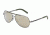 Dolce&amp;Gabbana LIFESTYLE DG2141 Sunglasses 11086G-61 - Brushed Matte Gunmetal Frame, Light Brown Mirror Gold Lenses