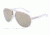 Dolce&amp;Gabbana LIFESTYLE DG6078 Sunglasses 26456G-61 - Ice Frame, grey mirror silver Lenses