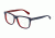 Dolce&amp;Gabbana URBAN DG3206 Progressive Prescription Eyeglasses 1872-52 - Top Blue On Matte Red Frame