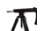 Double Tap Industries Stronghold Carbon Fiber Shooting Tripod w/Leveling Head, Black, TRI-CF-002L