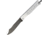 Douk-Douk Le Tiki Folder Folding Knife, 2.5 black finish carbon steel blade, Folded steel handle with Tiki artwork, 829PM