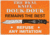 Douk-Douk Poster with Cardboard Construction, Measures 11.625in X 8.25in, Cardboard Construction, Free With Purchase Of Any Douk-Douk Knife, Customer Must Request Free Item, ADVERTISING POSTER