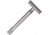 Dovo Double Edge Safety Razor, 1.5in, Knurled Handle DOV9023001