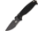 DPx Gear HEST/F Folder 2.0 Folding Knife, 3.125in, Serrated, Black G10 Handle DPXHSF117