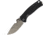 DPx Gear HEST Urban Framelock Folding Knife, 2.88 gray titanium coated CPM-154 stainless blade, Black textured G10 handle with titanium back handl, DPHSF061