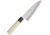 Due Cigni Deba Maple Handle, 11in Kitchen Knives, 11in Overall, 6in SS Blade, Natural Maple Handle With Black Composition Trim, HH03/16.5