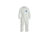 DuPont 13450 Tyvek 400 Collared Coveralls with Open Wrists and Ankles, Case of 25, White