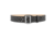 2-1/4" Basketweave Leather Sam Brown 2 Row Stitch Duty Belt with Solid Brass Nickel Buckle